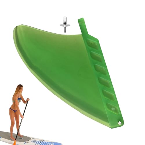 Surfen Watershed Fin, Paddle Board Fin - Biegbare Slide Surfboard Fins Paddle Board Zubehör | Stand Up Paddle Board Fin Longboard Fin Surfzubehör mit Schrauben für Wassersportbretter von Generic