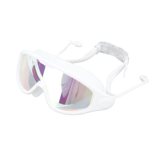 Taucherbrille, Wide View PC und Silikon-Schwimmbrille für den Wassersport (WHITE) von Generic