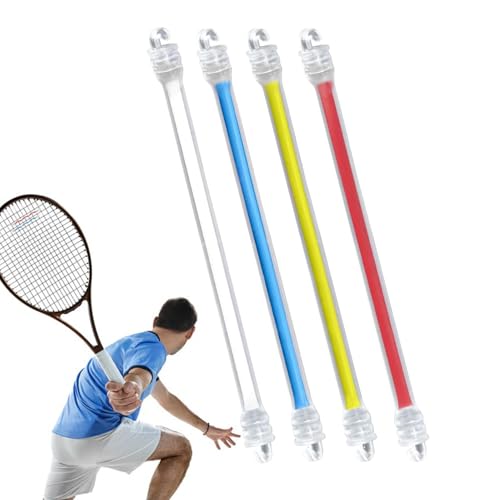 Tennisschläger Stoßdämpfer Tennisschläger Schläger Schläger Tennisschläger für Stoßdämpfer Stoßdämpfer 4x Ersatzteile Zubehör Silikon Flex von Generic