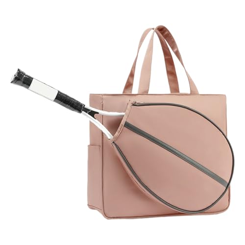 Tennisschlägertasche – Taschen für Damen | Wasserdichter Organizer für Badmintonschläger, Rucksack für Jugendliche, Anfänger, Profispieler, Outdoor-Sportarten von Generic