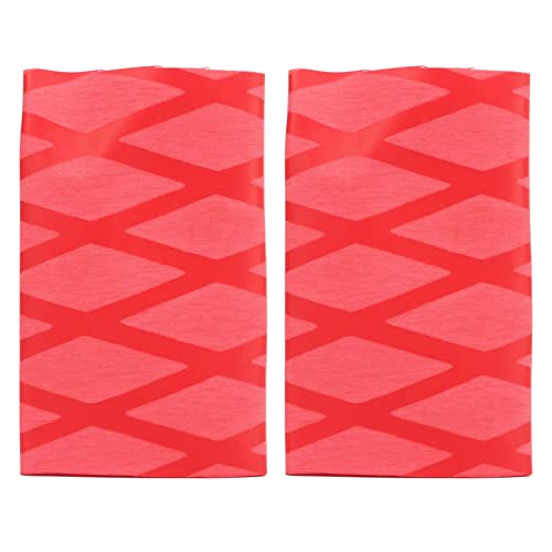 Tischtennisschläger-Griffband, Schrumpfband für Tischtennisschläger, 2 Stück, rutschfest, für das Training (Rot) von Generic