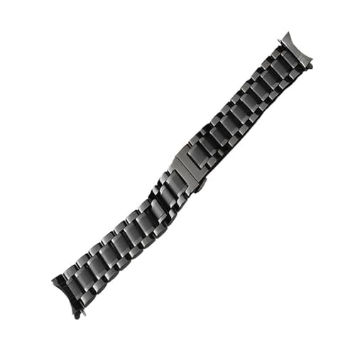 Uhr Band 12 14 15 16 17 18 19 20 21mm 22mm 23,0 mm 24mm Edelstahl Uhrengurt gebogen von Generic