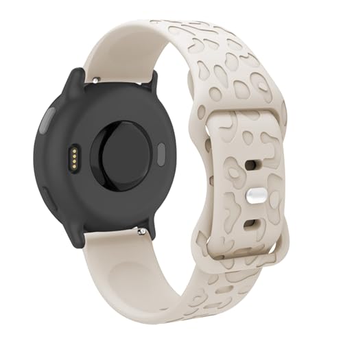 Uhrenarmband für 18mm 20mm 22mm Ersatzarmbänder kompatibel mit Huawei Watch GT4 Silikonband, Schweiß Wasserdicht Ersatz Uhrenarmbänder Weiche Silikon Sport Armbänder (20MM,1 F) von Generic