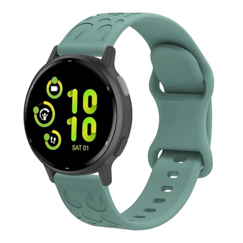 Uhrenarmband für 18mm 20mm 22mm Ersatzarmbänder kompatibel mit Huawei Watch GT4 Silikonband, Schweiß Wasserdicht Ersatz Uhrenarmbänder Weiche Silikon Sport Armbänder (22MM,1M) von Generic