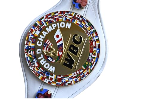 WBC Championship Boxgürtel, 3D-Nachbildung, Erwachsenentitel, Weiß von Generic
