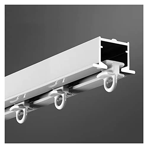 WBDWWTD Recessed Invisible Curtain Track for Commercial Use - Aluminum Ceiling Curtain Rail, Living Room & Hotel Privacy Room Divider WBDWWTD Recessed Invisible Curtain Track for Commercial Use - Aluminum Ceiling Curtain Rail, Living Room & Hotel Privacy Room Divider von Generic