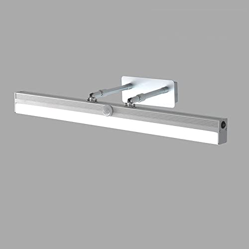 WQHPLMD Adjustable LED Mirror Front Light with 240° Rotation and Sensor Function Bathroom Vanity Lamp Sconce - Minimalist for Powder Room von Generic