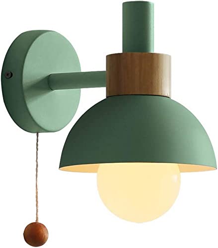 WQHPLMD Elegant Nordic Bathroom Mirror Lamp with Pull Wall Mount Sconce for Corridor and Balcony - LED Light Fixture, Minimalist von Generic