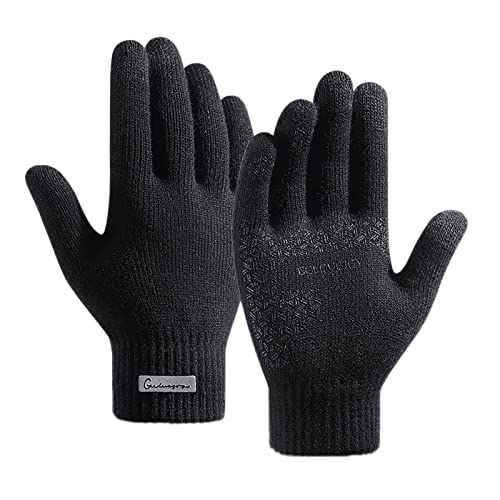 Warm Winterhandschuhe Wasserdicht Handschuhe Winddicht Atmungsaktiv Männer Fahrrad Handschuhe Running-Handschuhe Schneehandschuhe Laufhandschuhe Frauen für Outdoor Sports von Generic