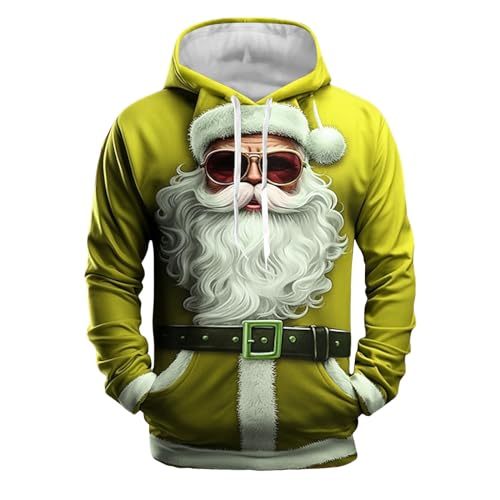 Weihnachtspullover Herren Oversize Sweatshirt, Familie XXL Weihnachtspullover, Lustig Paare Weihnachtspulli, Weihnachtsmotiven V-Ausschnitt Weihnachtshoodie, Sweater Unisex Pullover Kapuzenpulli Weihnachtspullover Herren Oversize Sweatshirt, Familie XXL Weihnachtspullover, Lustig Paare Weihnachtspulli, Weihnachtsmotiven V-Ausschnitt Weihnachtshoodie, Sweater Unisex Pullover Kapuzenpulli von Generic