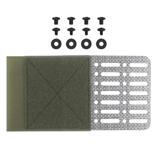 Weste Expansion Panels - Taktischer Flügel, Dienstprogrammeinsatz | Einstellbarer Verlängerungskit, modulare Getriebeseitenhalterungen für Airsoft -Missionen, Militärübungen, Paintball -Sitzungen, Out von Generic