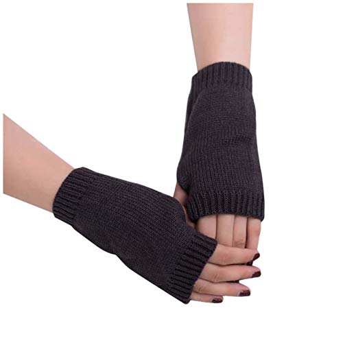 Winterhandschuhe Fingerlose gestrickte Arme halten Frauen weich, warm und warm Fingerlose Handschuhe von Generic