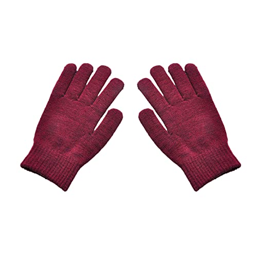 Winterhandschuhe Touchscreen Handschuhe Fäustlinge Strickhandschuhe Damenhandschuhe Warm Winddicht Handschuhe für Skifahren Strick Gloves Radfahren Handschuhe Wandern Arbeit von Generic