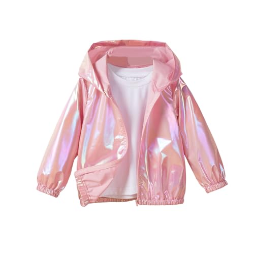 Winterjacke Jugendliche Mädchen - Mädchen Leichte Jacke Winddicht Mit Kapuze Zipper Mantel Frühling Herbst Dünne Regenmantel Kinder Oberbekleidung Reflektierende Sonne Winterjacke Jugendliche Mädchen - Mädchen Leichte Jacke Winddicht Mit Kapuze Zipper Mantel Frühling Herbst Dünne Regenmantel Kinder Oberbekleidung Reflektierende Sonne von Generic