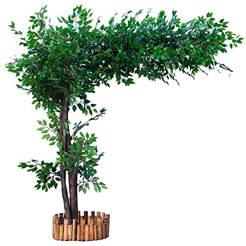 Wishing Tree Artificial Banyan Tree Simulation Green Plants Perfect Housewarming Gift Modern Wedding Indoor Outdoor Home Office Party Decoration Green-1.5x1.2m von Generic