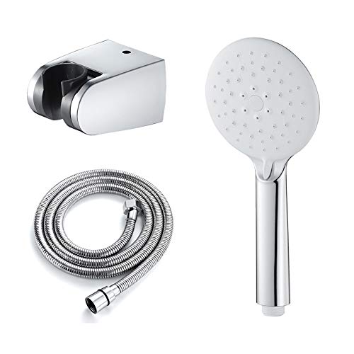 ZUOZUIYQ Duschkopf mit Handheld, Handheld Duschkopf Set Universal Handheld Duschkopf Set mit 3 -Modus -Wasser, ABS Hochdruck Handheld Duschsprühgerät mit 1,5 m Edelstahl -Duschschlauch a von Generic