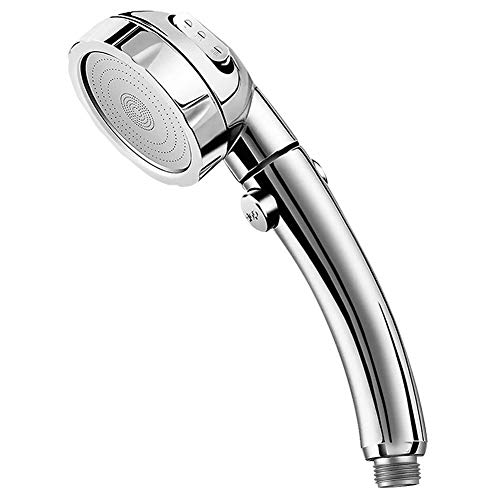 ZUOZUIYQ Handschauer, Handschuhe Hochdruck Chrom 3 Einstellung mit EIN/Aus -Pause Schalter Wassersparung einstellbar von Generic