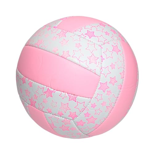 Beachvolleyball – Outdoor-Volleyball Größe 5 aus PVC | Trainingsball mit elastischem Design, Sportausrüstung, Volleybälle im Freien, Innenbereich, für Kinder, Erwachsene, Fitnessstudios Ju von Genérico