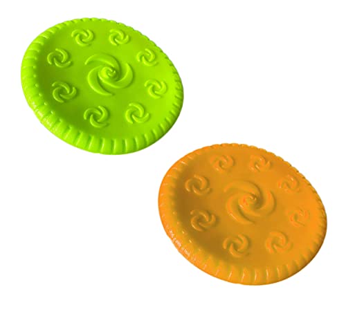 Frisbee Teller (Orange und Grün) von Genérico