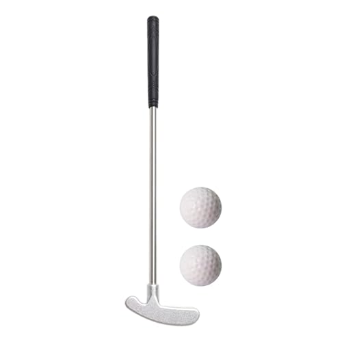 Golf-Putter: 2 Schienen für Räume im Couch Club von Putter, bidirektional, Golfschläger aus Zinklegierung, Clubs, Edelstahlgriff, tragbarer TPR-Griff Golf-Putter: 2 Schienen für Räume im Couch Club von Putter, bidirektional, Golfschläger aus Zinklegierung, Clubs, Edelstahlgriff, tragbarer TPR-Griff von Genérico