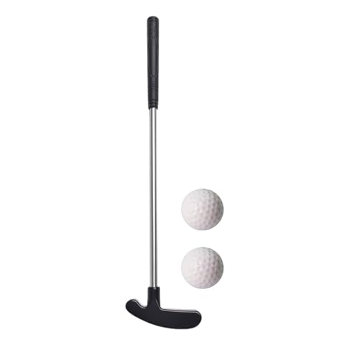 Golf-Putter: 2 Schienen für Räume im Couch Club von Putter, bidirektional, Golfschläger aus Zinklegierung, Clubs, Edelstahlgriff, tragbarer TPR-Griff Golf-Putter: 2 Schienen für Räume im Couch Club von Putter, bidirektional, Golfschläger aus Zinklegierung, Clubs, Edelstahlgriff, tragbarer TPR-Griff von Genérico