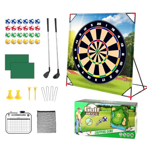 Golfspiele für Erwachsene im Freien, selbstklebende Golfbälle mit Punktezählung, interaktives Putt-Teppich-Set, pädagogisches Spielzeug für draußen, für Camping, Winter oder Urlaub Golfspiele für Erwachsene im Freien, selbstklebende Golfbälle mit Punktezählung, interaktives Putt-Teppich-Set, pädagogisches Spielzeug für draußen, für Camping, Winter oder Urlaub von Genérico
