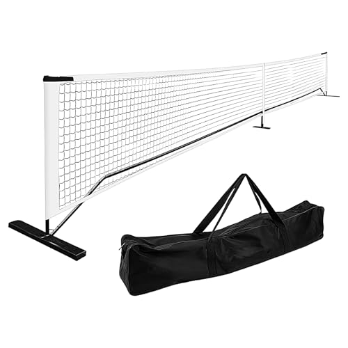 Neta Tennis – 9,5 kg Tragbares Badmintonnetz für den Garten | kompaktes Fußballtennis, höhenverstellbares Netzeingangsnetz mit Tragetasche für Kinder Badminton von Genérico