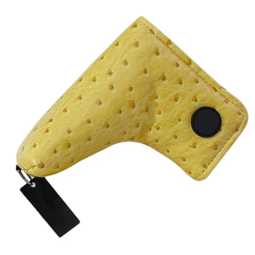 Putterabdeckung für Golf - Putter PU Mallet PULT | Magnetische Putters aus PU wasserdichte Kopfabdeckung, Putterabdeckung mit Magnetverschluss sicher für die Schule Putterabdeckung für Golf - Putter PU Mallet PULT | Magnetische Putters aus PU wasserdichte Kopfabdeckung, Putterabdeckung mit Magnetverschluss sicher für die Schule von Genérico