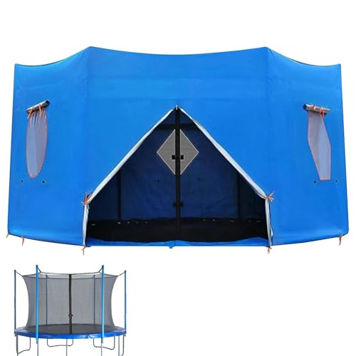 Trampolin-Zelt, Sonnenbeständig, obere Abdeckung für runde Trampoline, faltbar, Sonnenschutz, UV-Schutz, Überdachung für Spielplatz im Freien von Generico