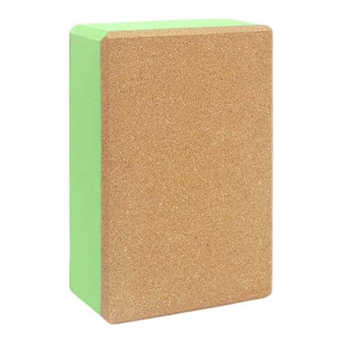 Cork Yoga Bricks – Yogablöck-Set aus Kork | Yoga Pilates Bricks, Übungsblock mit hoher Dichte, kein Verrutschen | tragbare weiche Übungsblöcke, Yoga-Zubehör für drinnen und draußen von Générique