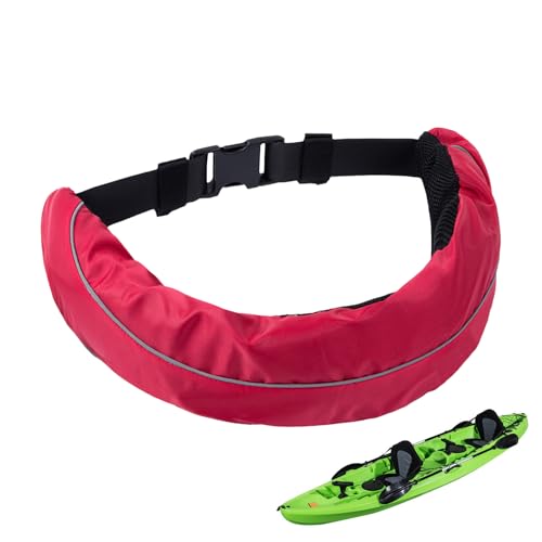 Schwimmgürtel für Paddle | Aufblasbarer und verstellbarer Gürtel – Sicherheitszubehör verstellbar für Schwimmen, Tauchen, Kajak, Segeln und Surfen Schwimmgürtel für Paddle | Aufblasbarer und verstellbarer Gürtel – Sicherheitszubehör verstellbar für Schwimmen, Tauchen, Kajak, Segeln und Surfen von Générique
