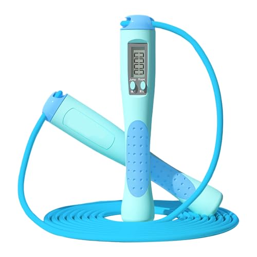 Springseil - Counting Rope zu Jump | Springseil | Springseil | Springseil | Verstellbares Springseil für Männer Frauen | Digitales Springseil | Seiltrainingsausrüstung Springseil - Counting Rope zu Jump | Springseil | Springseil | Springseil | Verstellbares Springseil für Männer Frauen | Digitales Springseil | Seiltrainingsausrüstung von Générique