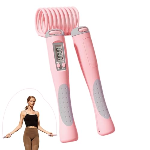 Springseil - Counting Rope zu Jump | Springseil | Springseil | Springseil | Verstellbares Springseil für Männer Frauen | Digitales Springseil | Seiltrainingsausrüstung Springseil - Counting Rope zu Jump | Springseil | Springseil | Springseil | Verstellbares Springseil für Männer Frauen | Digitales Springseil | Seiltrainingsausrüstung von Générique