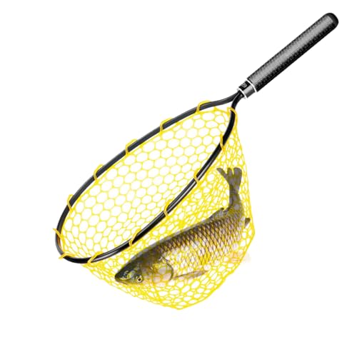 Trout Net | Fishpond Net - Trout Net Mesh Landing Panding Catch & Loslassen Fish Landing Net Floating Trout Net Freshwater Net Fishing Net mit Griff zum Fliegenfischen Trout inkl Trout Net | Fishpond Net - Trout Net Mesh Landing Panding Catch & Loslassen Fish Landing Net Floating Trout Net Freshwater Net Fishing Net mit Griff zum Fliegenfischen Trout inkl von Générique
