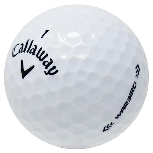 25x Callaway Warbird | AAAAA Beste Qualität | Lakeball Golfball Procycled von Generisch