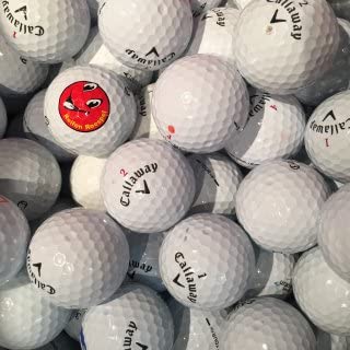 50 Callaway Lakeballs Mix AAAA/AAA Golfbälle weiß von Generisch