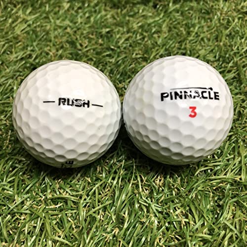 50 Pinnacle Rush Lakeballs / Golfbälle AAA/AA, Weiß von Generisch