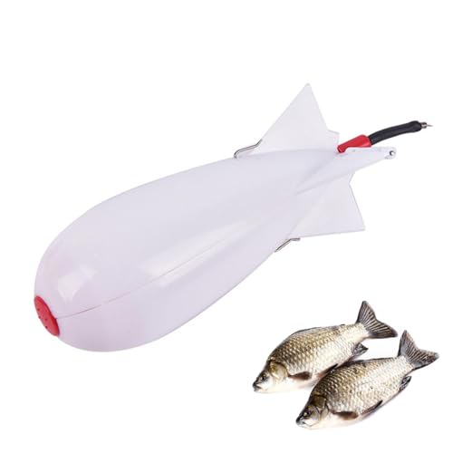 Angelköder-Futterspender -Futterkorb Zum Karpfenangeln In Raketenform | Spod-Bomben, Futterspender Futterkorb Zum Karpfenangeln In Raketenform,Karpfenangeln Für Die Positionierung Von Angelzubehör von Generisch