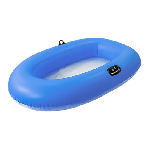 Aufblasbarer Schwimmkörper, aufblasbare Poolliege - Transparente Bodenwasser-Hängematte für Pools - Aufblasbare Poolschwimmer, Schwimmkörper für Erwachsene, Schwimmbett für den Pool am Seestrand von Generisch