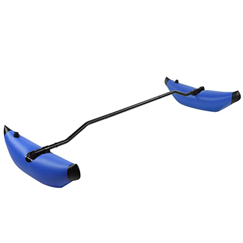 Aufblasbares Kajak-Stabilisator, PVC, Kanu, Ausleger-Set, schwimmendes Balancierboot, Zubehör (blau) von Generisch