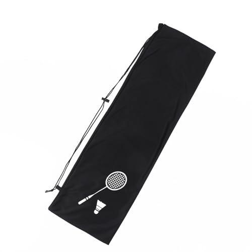 Badminton Racket Cover Tasche, Weiche Aufbewahrungstasche mit Kordelzug, Tragbare Badminton Racket Cover, Aufbewahrungstasche von Generisch