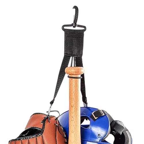 Baseball-Ausrüstungsbügel, Softball-Ausrüstungsbügel - Praktische Baseball-Handschuh-Clips, Baseball-Handschuh-Aufhänger,Tragbarer Baseball-Ausrüstungshaken, Baseball-Taschenhaken für Schläger, Helme, von Generisch