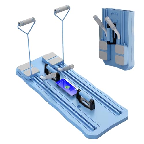 Bauchmuskel-Trainingsbrett – Tragbares Fitnessstudio Pilates zu Hause | Professionelles Trainingsgerät, Übungsbrett, Pilates Reformer Set für Fitness zu Hause und im Studio von Generisch