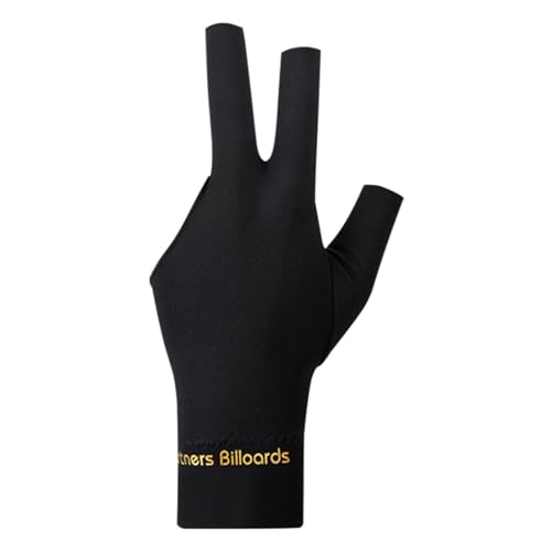 Billard-Spieler-Handschuh, linke Hand, rechte Hand, Billardhandschuh, Outdoor-Sporthandschuhe für Billard, Billard, Spielschutzhandschuhe, tragbare Billardhandschuhe von Generisch