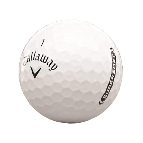 Callaway Supersoft Golfball Golfball - Individuell Bedruckt mit Ihrem Text Bild oder Logo (3) von Generisch