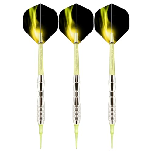 Dartpfeile Dartpfeile Set mit weicher Spitze | Professionelles Softdart-Set mit Farbverlauf 3 Stück | Dart-Flüge für bunte und sichere Dartpfeile | Professionelle Bonbonniere mit Spitze Dartpfeile Dartpfeile Set mit weicher Spitze | Professionelles Softdart-Set mit Farbverlauf 3 Stück | Dart-Flüge für bunte und sichere Dartpfeile | Professionelle Bonbonniere mit Spitze von Generisch