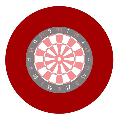 Dartscheiben-Umrandung – Wandumrandung aus EVA-Ring für Dartscheibe, EVA-Surround-Puzzlering, Dart-Surround für Wand, Dart-Training, Dart-Sammelbrett für Schlafzimmer, Schlafsaal, Wohnzimmer von Generisch