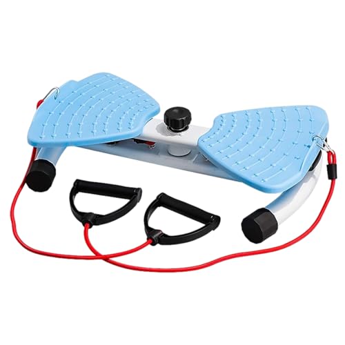 Drehbares Fitnessgerät für die Taille | Bauchkerntraining | leises Twist Board mit Widerstandsbändern für Fitness in der Wohnung und Kernstraining und Training in von Generisch