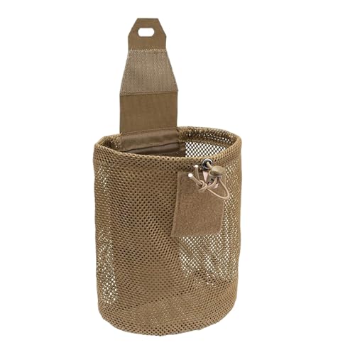 Dump -Beutel - Langlebiger Taktischer Dump -Beutel | Falten Sie MAG-NET DRAGREDRING Recycle POUCCH | Mesh Quick-Freisliegestütze Utility Poucch Geeignet Für Den Gebrauch Von Airsoft von Generisch