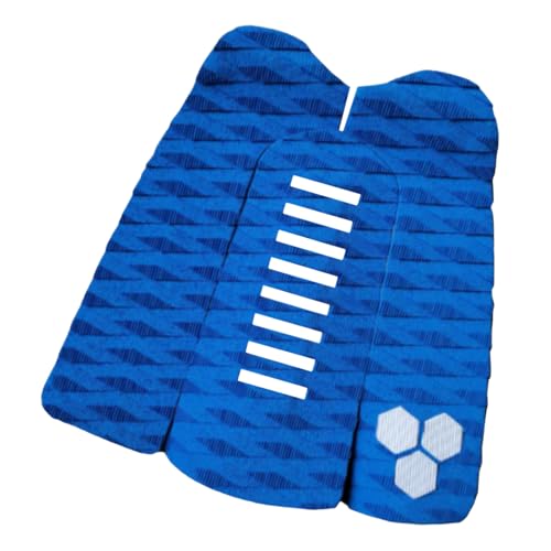 Eva Surfboard Deck Traction Pads - 3pcs Non Slip Tail Grips, Durable Adhesive Sheets, Trimmable Anti Design, Lightweight Surf Accessory | Pad for Professional Surfing Balance Control Stability von Generisch